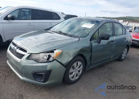 2014 Subaru Impreza 2.0I from USA, damaged, VIN JF1GJAA63EH011660